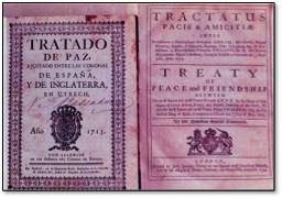 Le Traité d'Utrecht de 1713